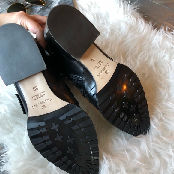 Capezzani Shoes Nwt Italian Leather Capezzani Studded
